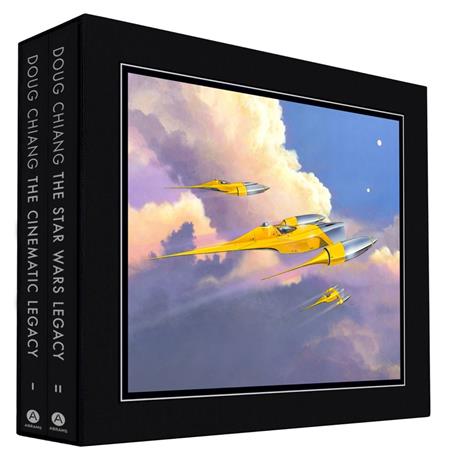 DOUG CHIANG SLIPCASE SET HC THE CINEMATIC LEGACY & THE STAR WARS LEGACY