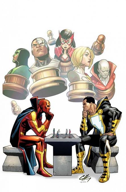 JUSTICE LEAGUE RED #5