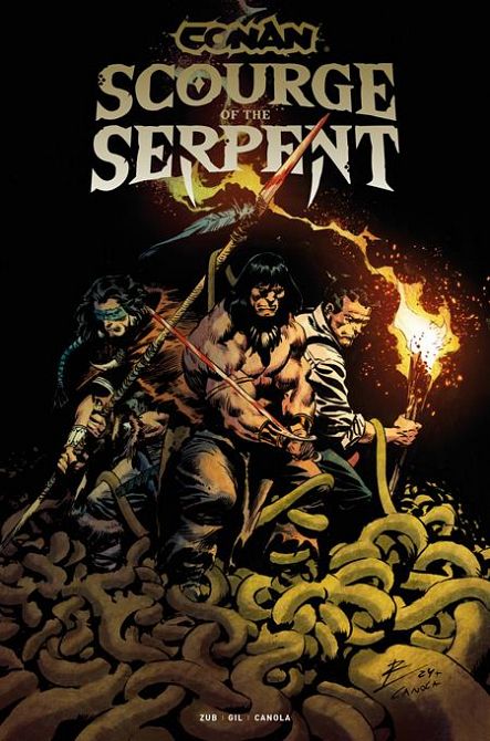 CONAN THE BARBARIAN SCOURGE OF THE SERPENT #4