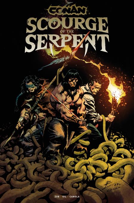 CONAN THE BARBARIAN SCOURGE OF THE SERPENT #4