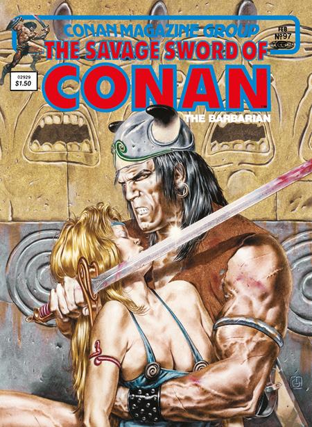 SAVAGE SWORD OF CONAN THE ORIGINAL COMICS OMNIBUS HC VOL 07 DIRECT MARKET EDITION CVR