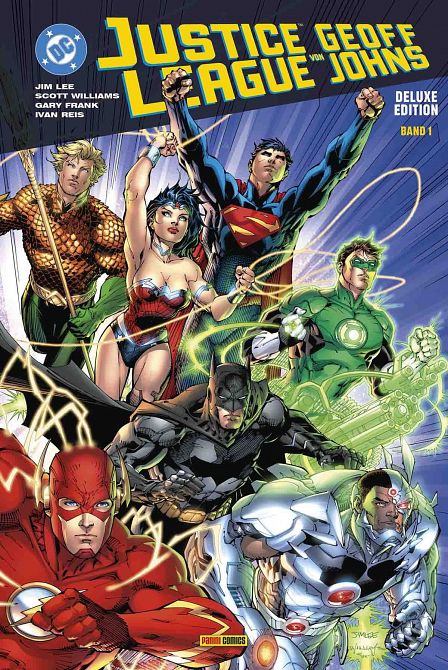 JUSTICE LEAGUE VON GEOFF JOHNS DELUXE EDITION (2025) #1 JUSTICE LEAGUE VON GEOFF JOHNS DELUXE EDITION (2025) #1