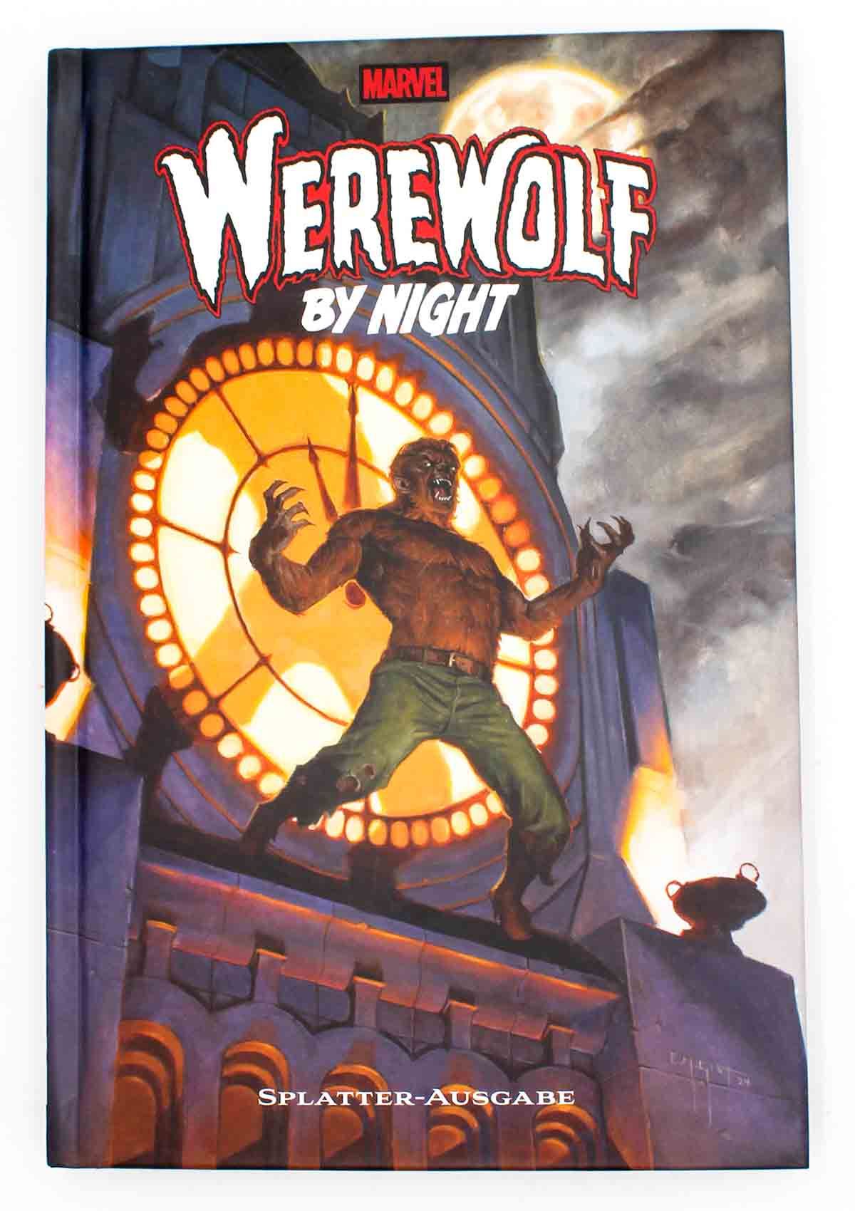 WEREWOLF BY NIGHT SPLATTER-AUSGABE (HARDCOVER) WEREWOLF BY NIGHT SPLATTER-AUSGABE (HARDCOVER)