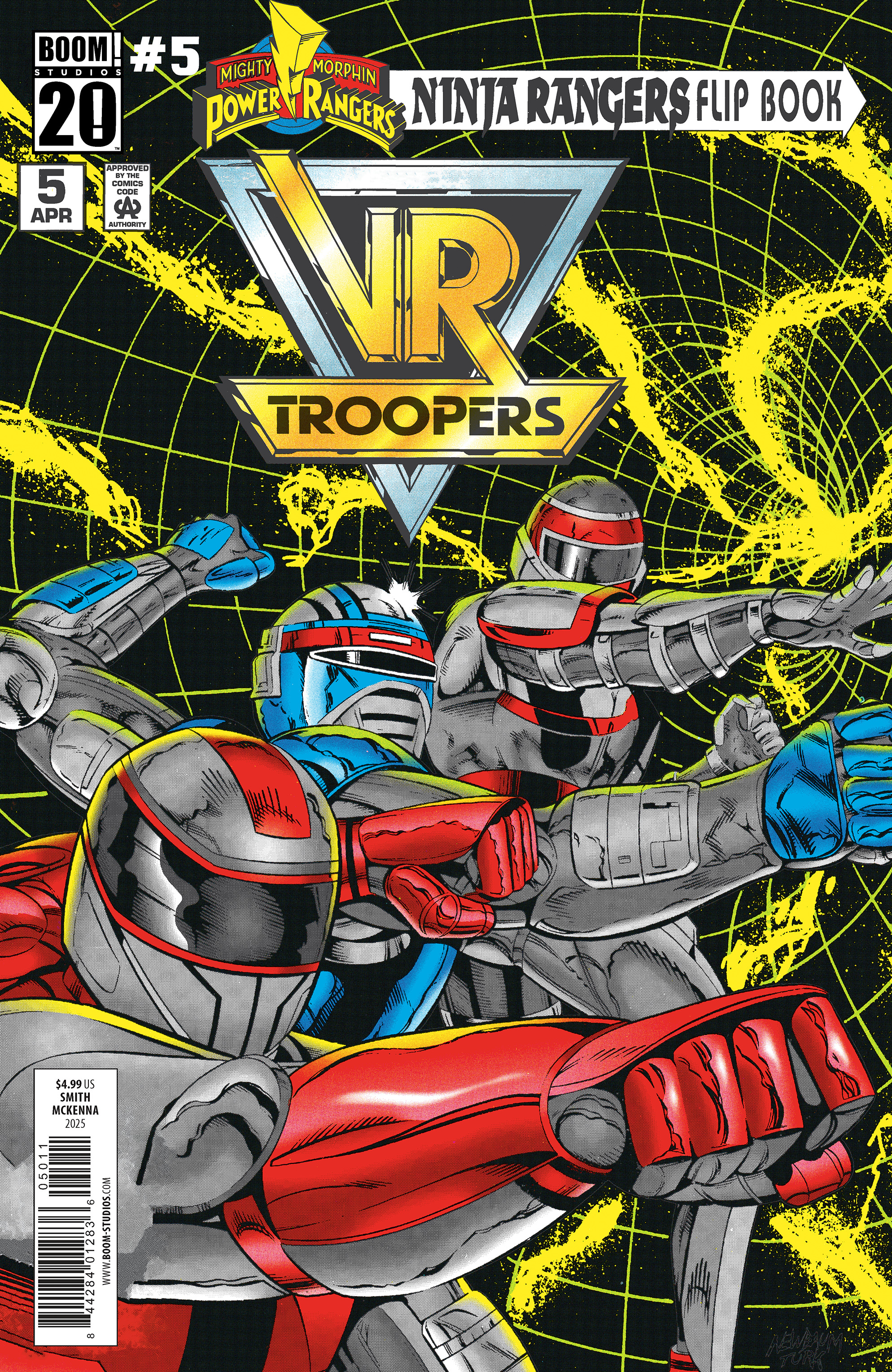 VR TROOPERS / POWER RANGERS FLIPBOOK FACSIMILE EDITION #05