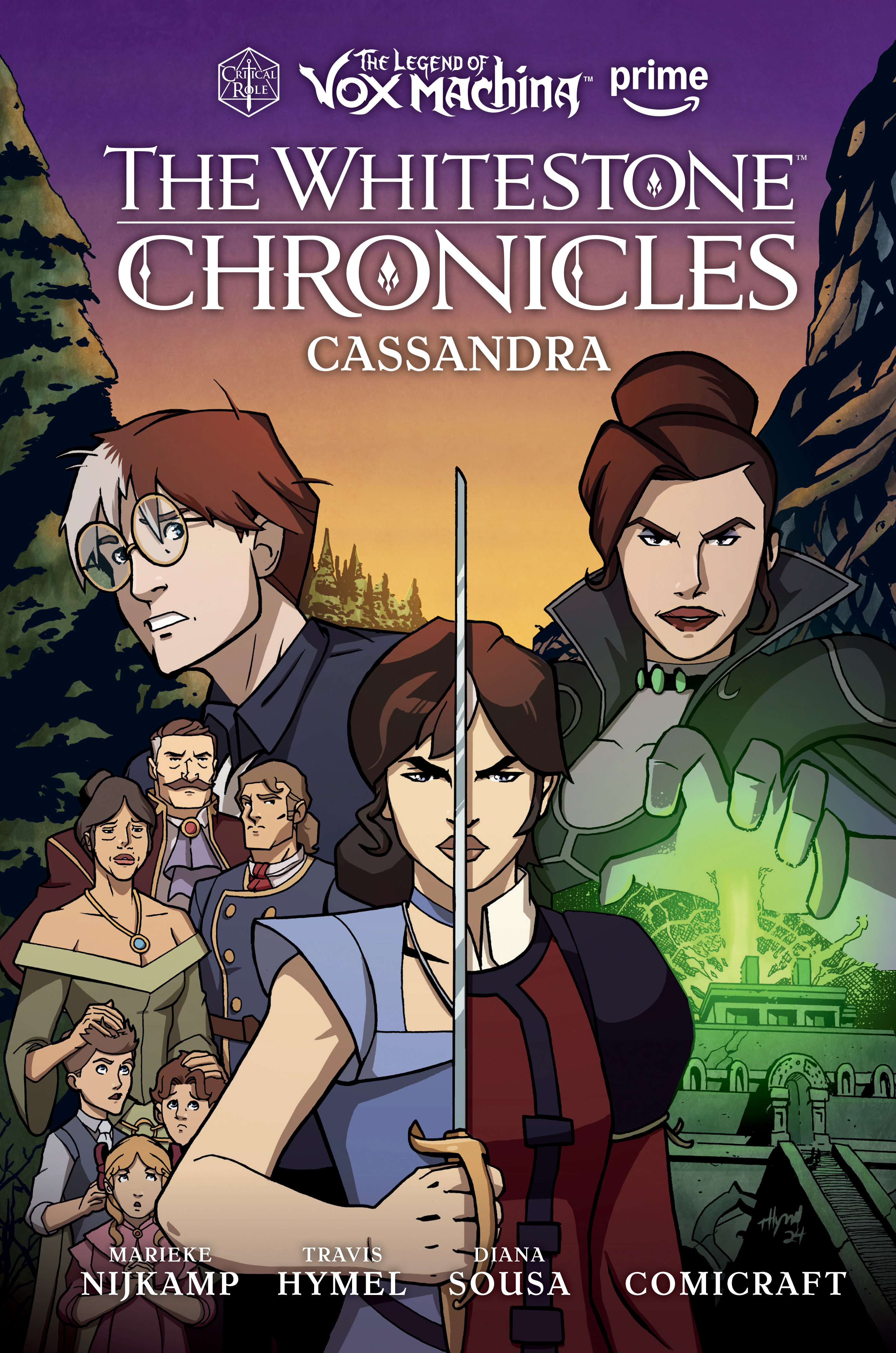 LEGEND OF VOX MACHINA THE WHITESTONE CHRONICLES VOLUME 02 - CASSANDRA HC