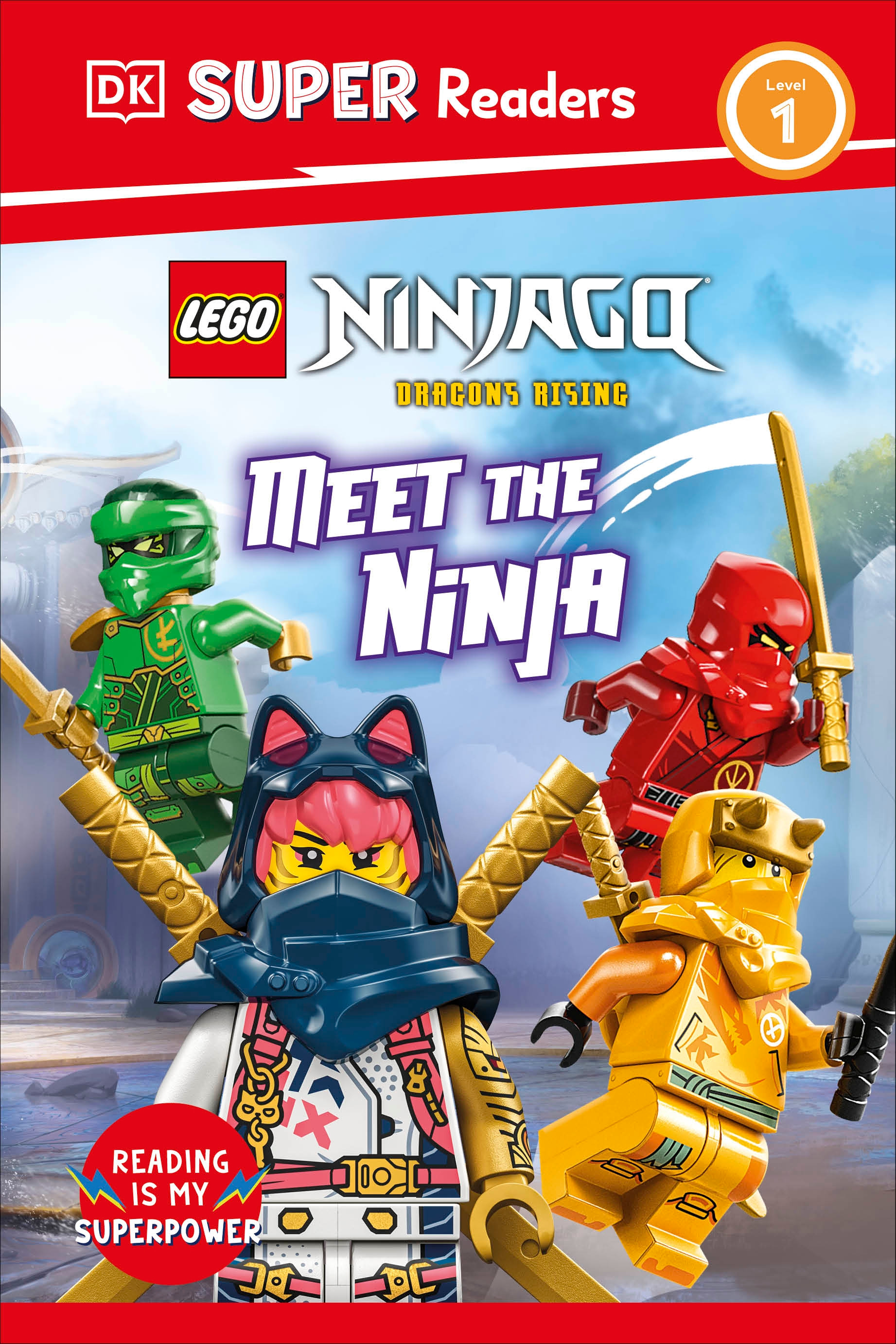 DK SUPER READERS LEVEL 01 LEGO NINJAGO HC