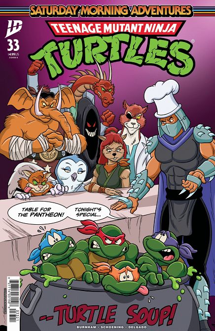 TEENAGE MUTANT NINJA TURTLES SATURDAY MORNING ADVENTURES #33