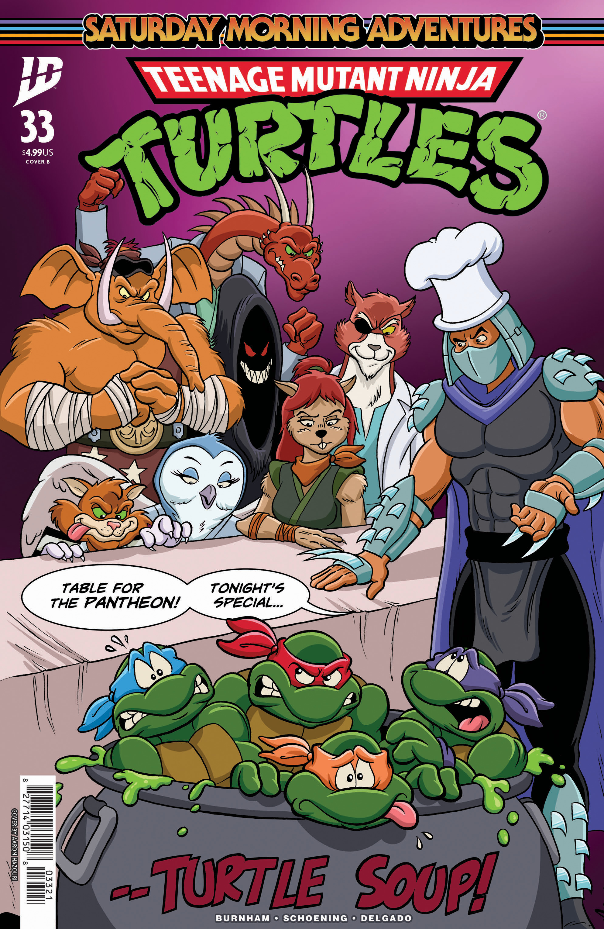 TEENAGE MUTANT NINJA TURTLES SATURDAY MORNING ADVENTURES #33