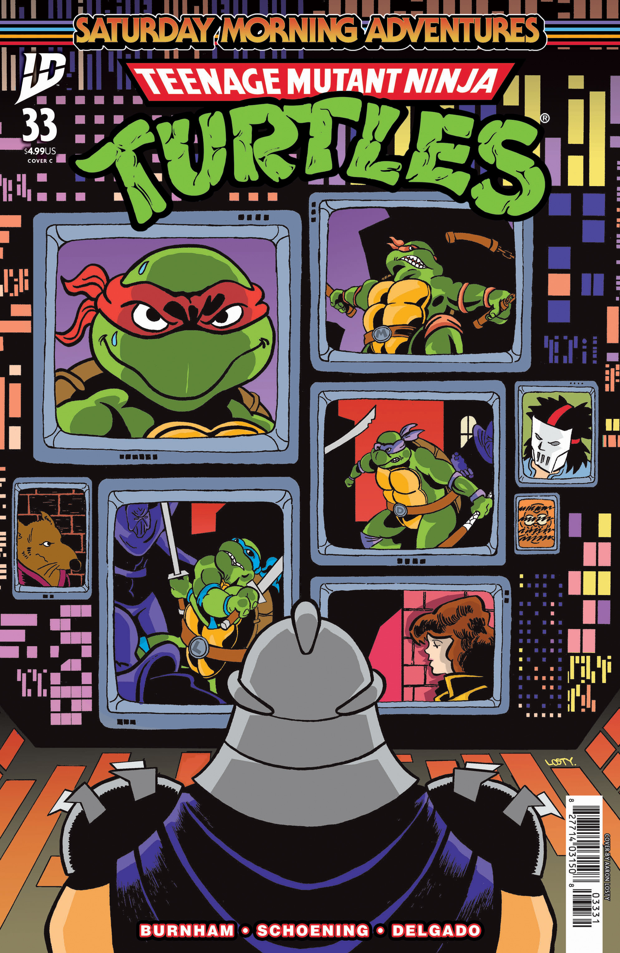 TEENAGE MUTANT NINJA TURTLES SATURDAY MORNING ADVENTURES #33