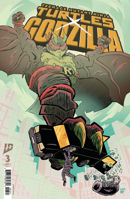 TEENAGE MUTANT NINJA TURTLES X GODZILLA #03
