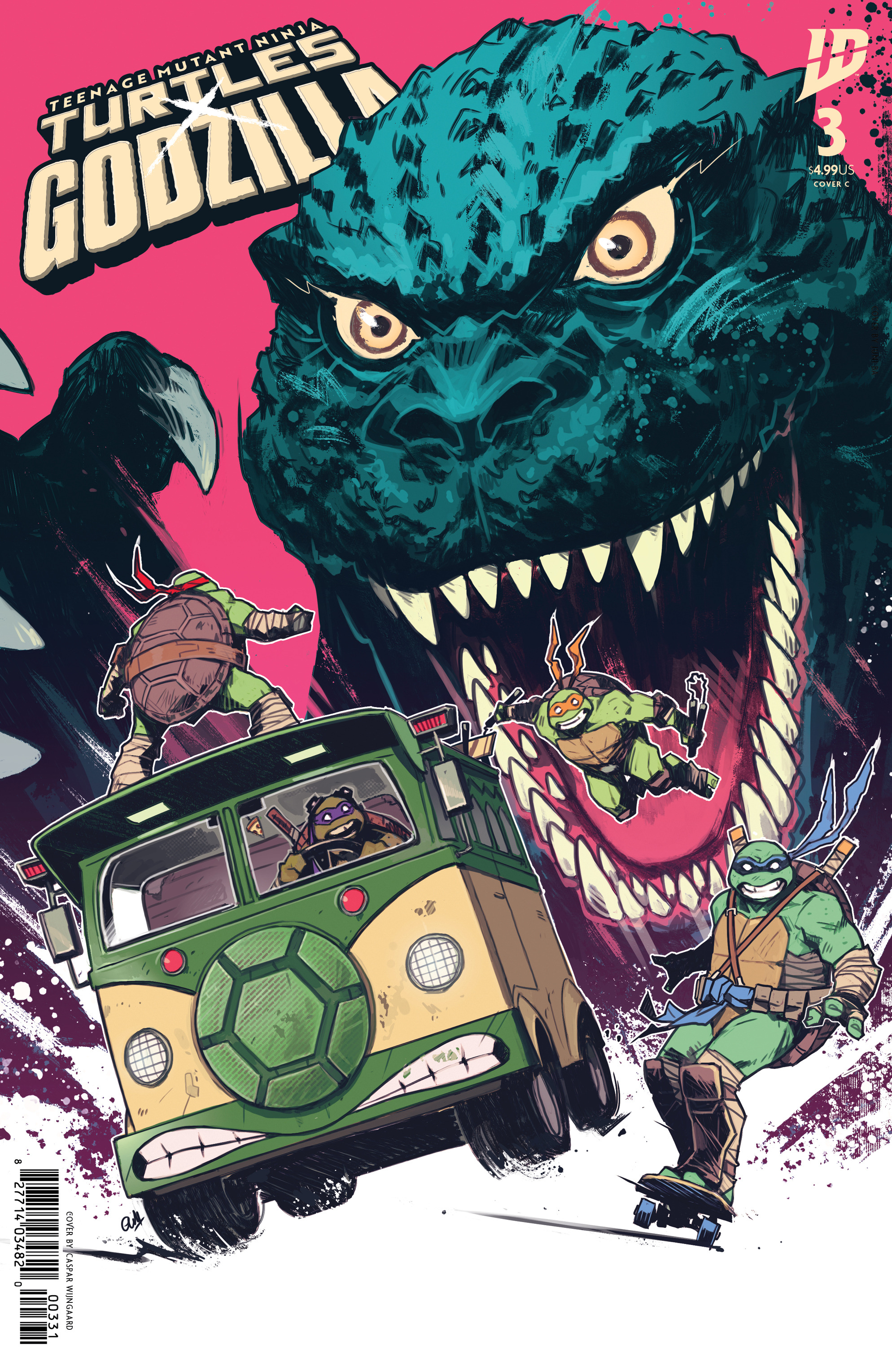 TEENAGE MUTANT NINJA TURTLES X GODZILLA #03