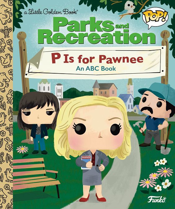 PARKS AND RECREATION P IS FOR PAWNEE AN ABC BOOK (FUNKO POP!) HC
