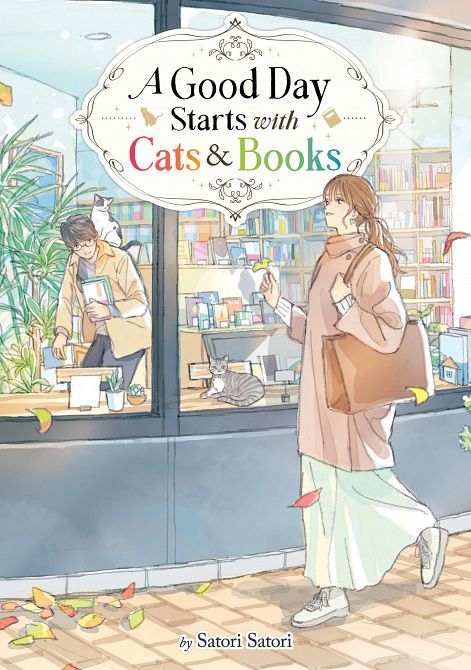 A GOOD DAY STARTS WITH CATS AND BOOKS (LIGHT NOVEL) TP