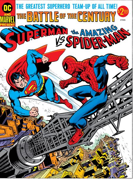 50TH ANNIVERSARY TREASURY EDITION SUPERMAN VS THE AMAZING SPIDER-MAN FACSIMILE EDITION #1