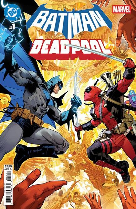 DF MARVEL DC DEADPOOL BATMAN #1