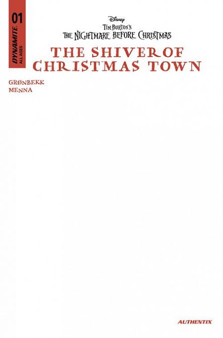 TIM BURTONS THE NIGHTMARE BEFORE CHRISTMAS THE SHIVER OF CHRISTMAS TOWN #1