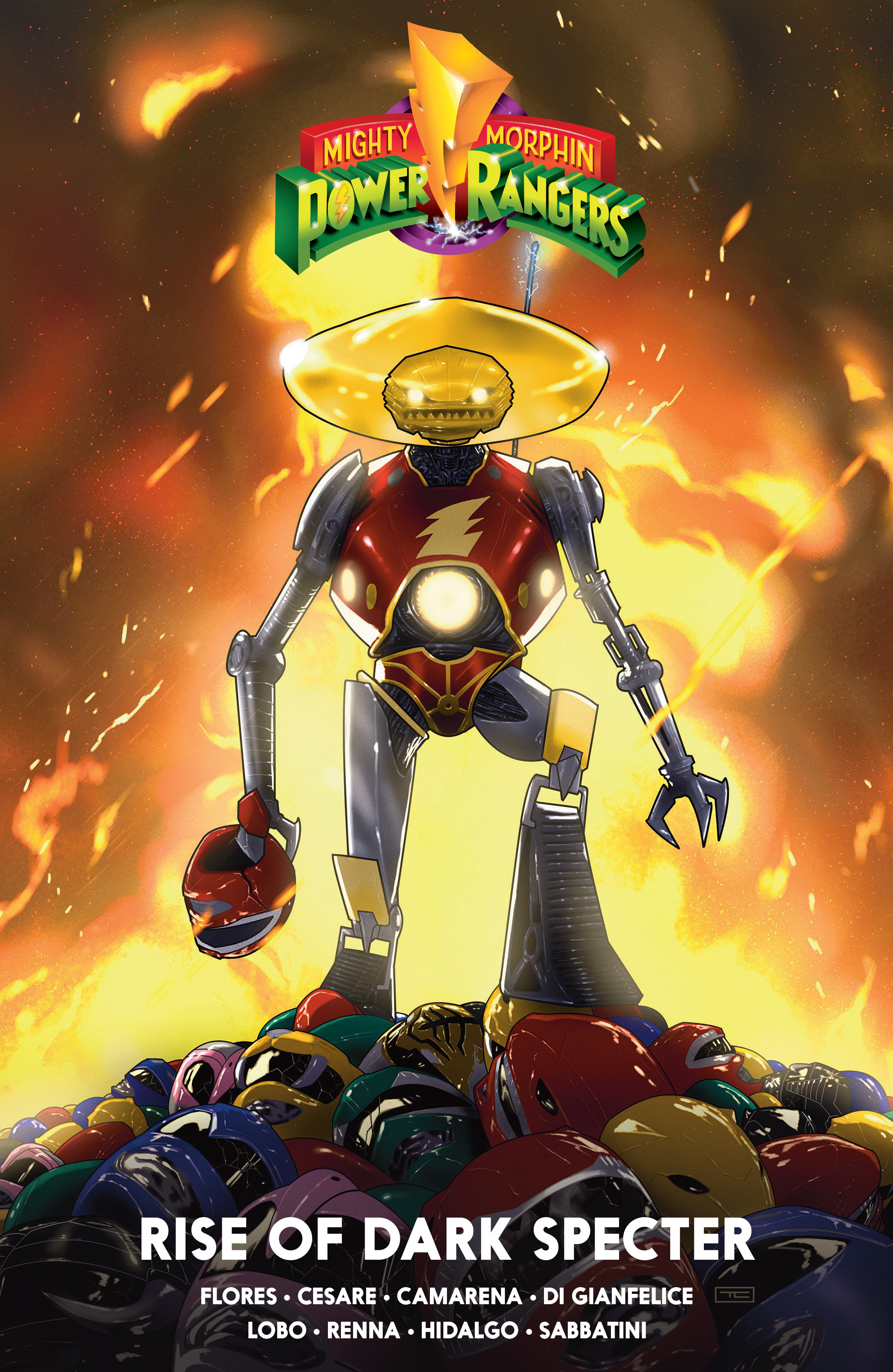 MIGHTY MORPHIN POWER RANGERS RISE OF DARK SPECTER TP