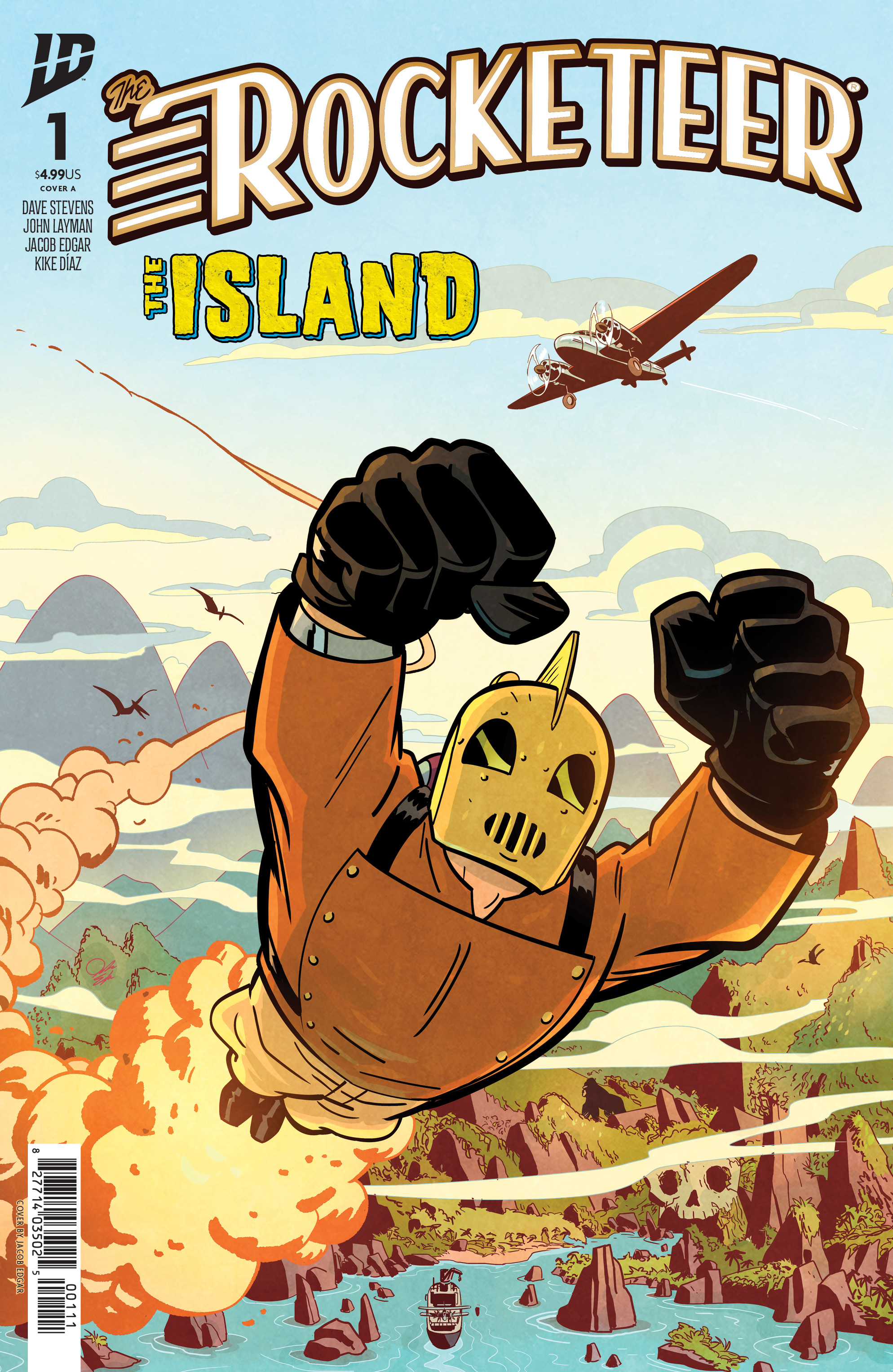 ROCKETEER THE ISLAND #01
