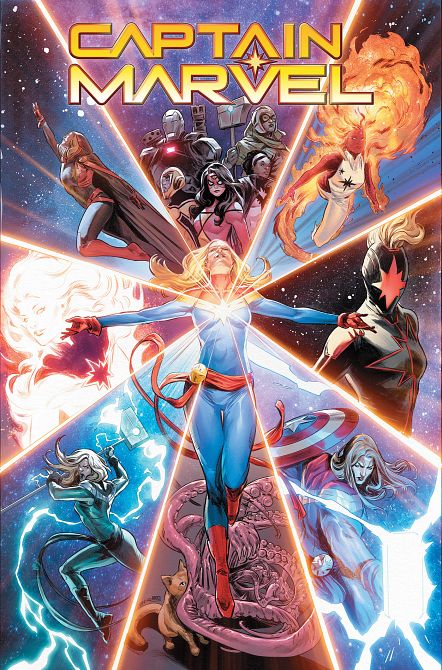 CAPTAIN MARVEL HIGHEST, FURTHEST, FASTEST OMNIBUS CARMEN CARNERO COVER HC #01