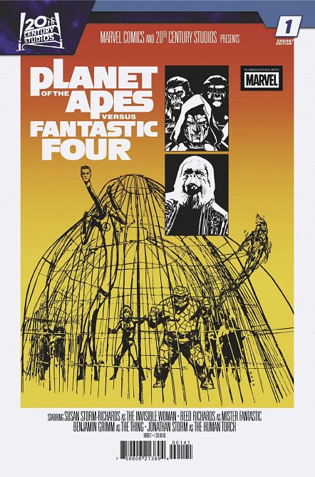 PLANET OF THE APES VS. FANTASTIC FOUR #01