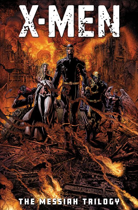 X-MEN THE MESSIAH TRILOGY OMNIBUS DAVID FINCH COVER HC #01