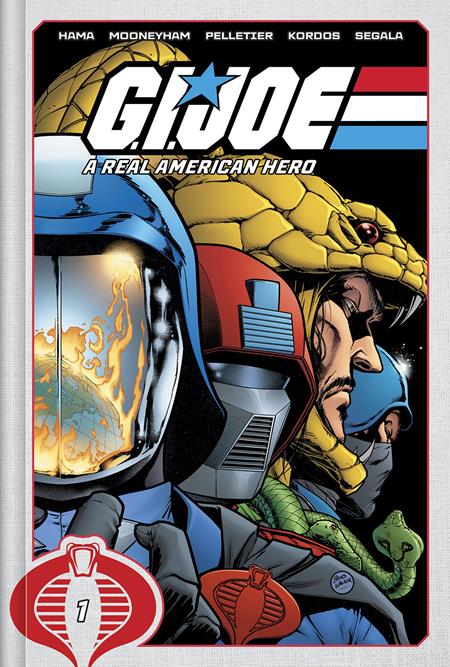 GI JOE A REAL AMERICAN HERO DLX HC BOOK 01 DIRECT MARKET EXCLUSIVE BRAD WALKER & LAURA MARTIN VARIANT