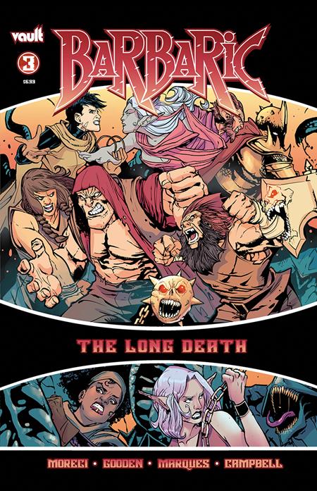 BARBARIC THE LONG DEATH #3