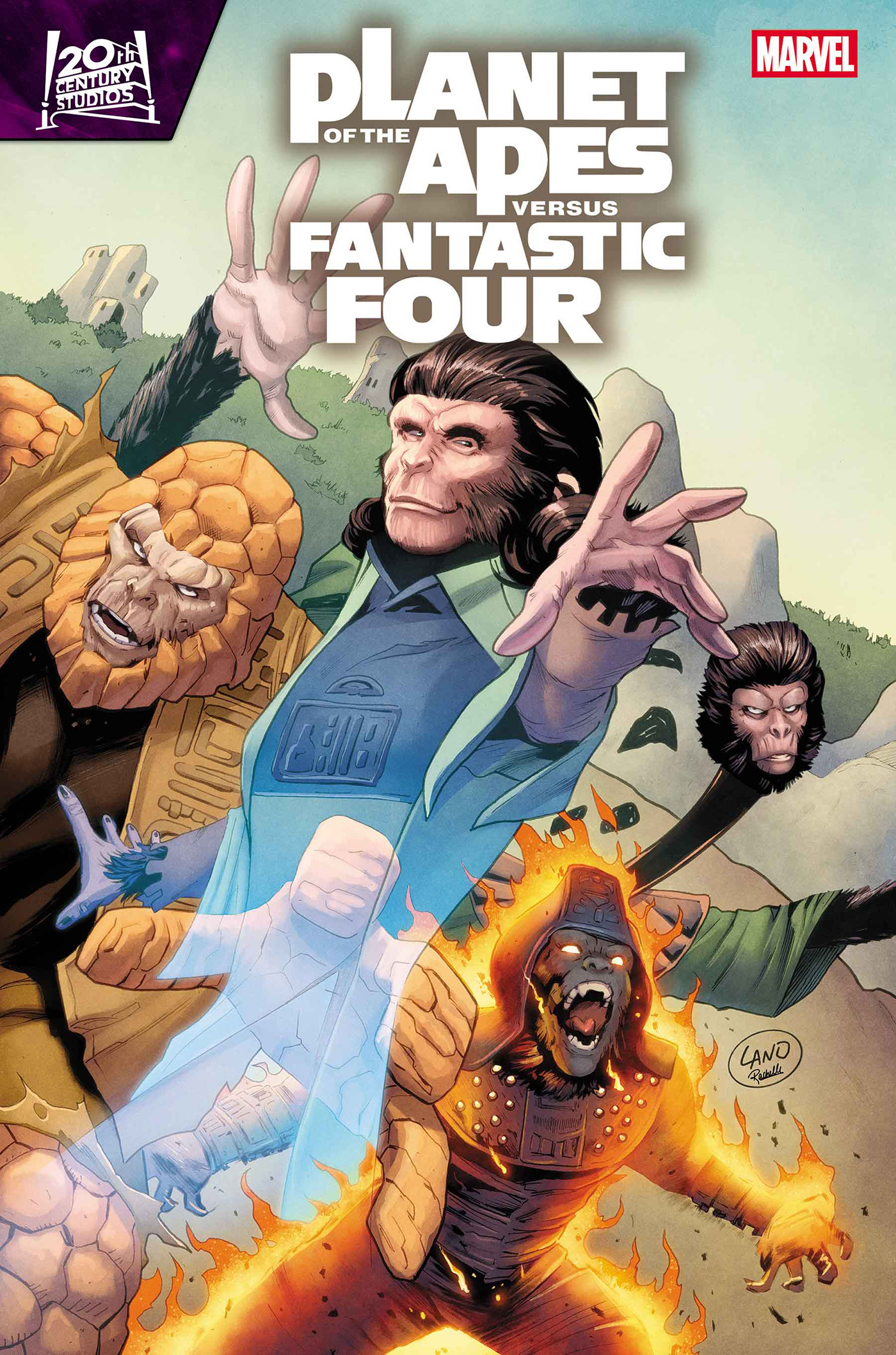 PLANET OF THE APES VS. FANTASTIC FOUR #02