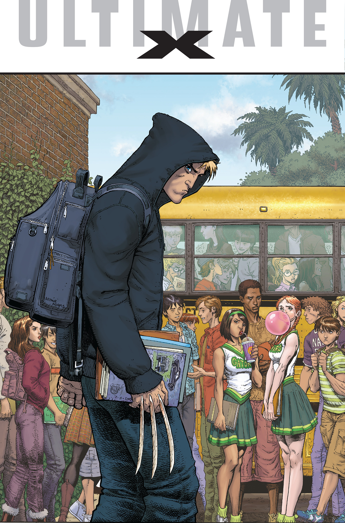 ULTIMATE X-MEN OMNIBUS VOL. 04 ARTHUR ADAMS COVER [DM ONLY] HC