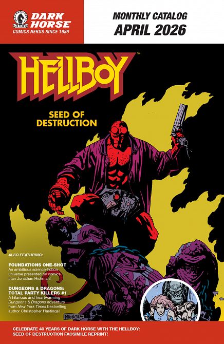 DARK HORSE MONTHLY CATALOG