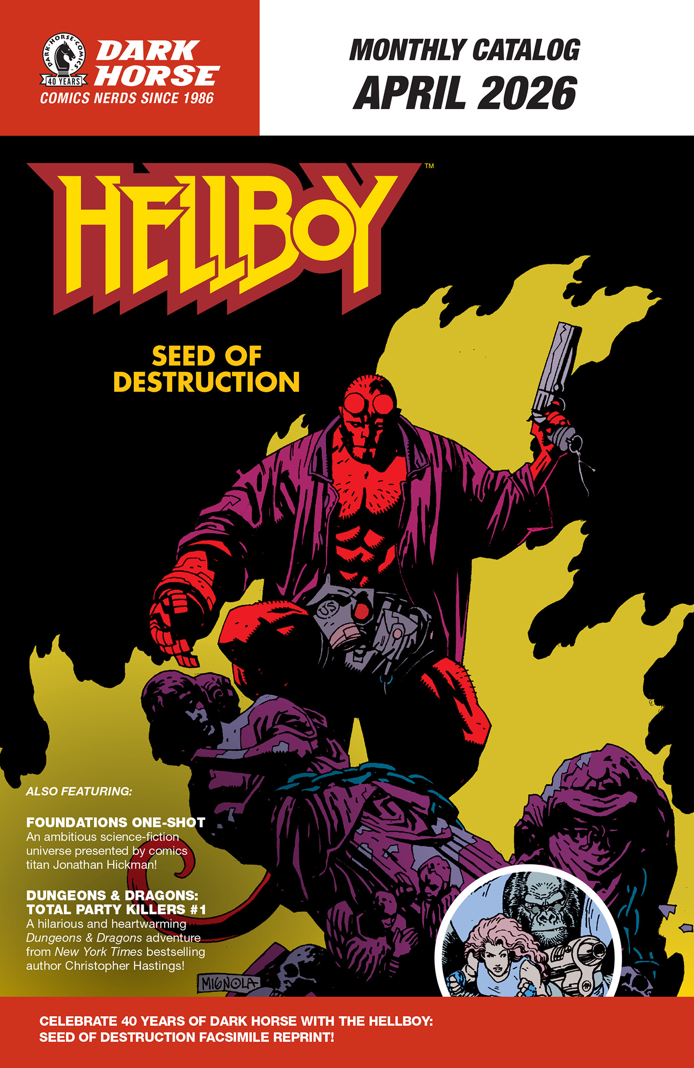 DARK HORSE MONTHLY CATALOG