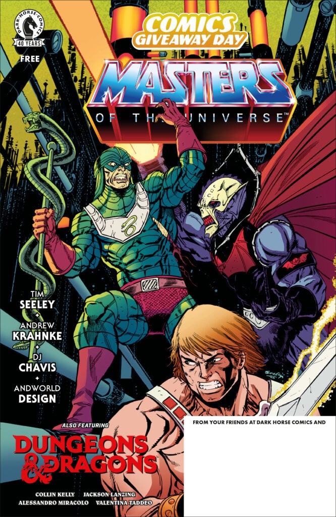 FCBD/CGD 2026 - HE-MAN AND THE MASTERS OF THE UNIVERSE / DUNGEONS & DRAGONS