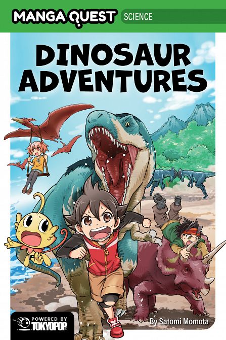 MANGA QUEST SCIENCE DINOSAUR ADVENTURES HC