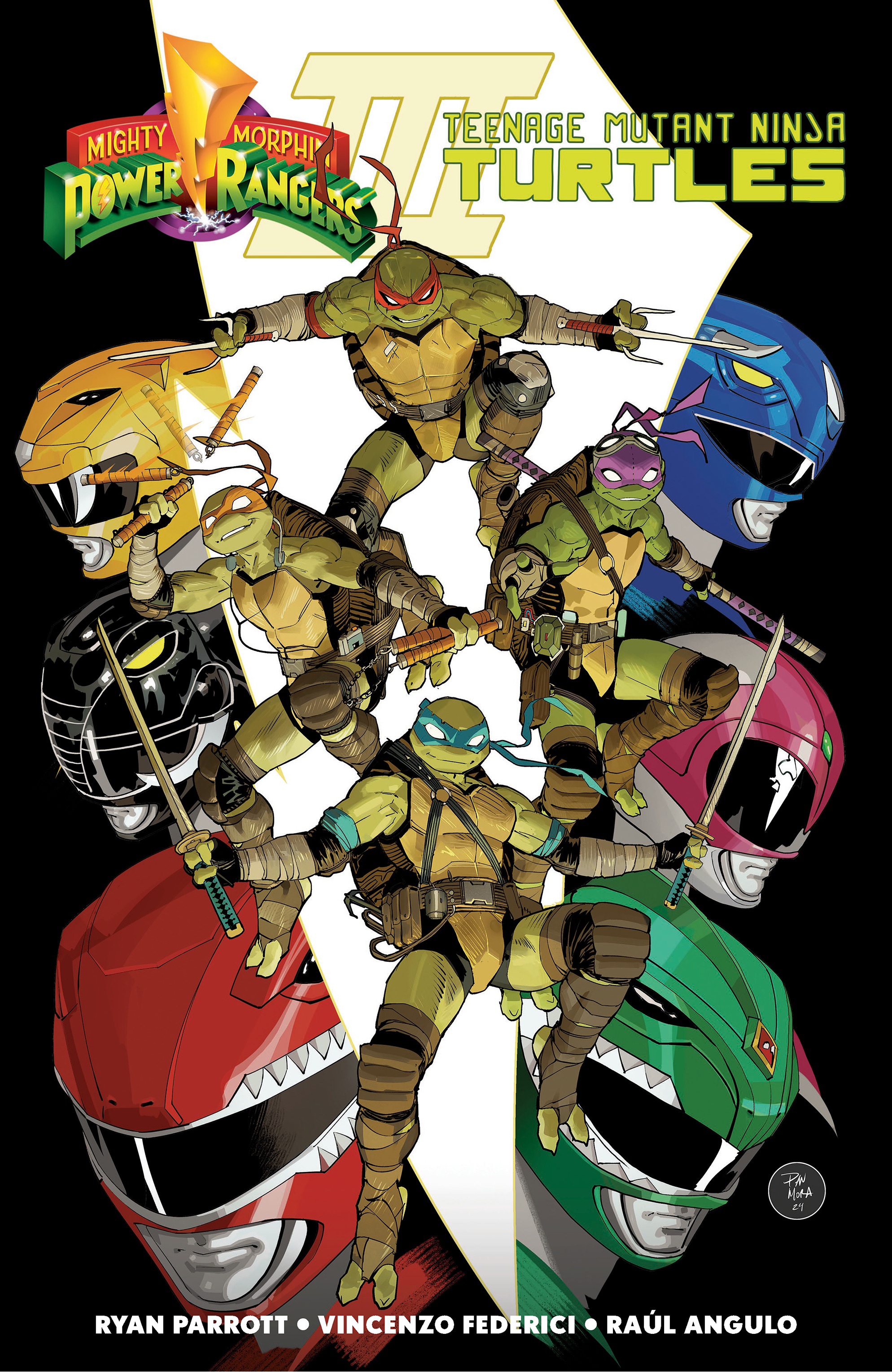 MIGHTY MORPHIN POWER RANGERS / TEENAGE MUTANT NINJA TURTLES III TP