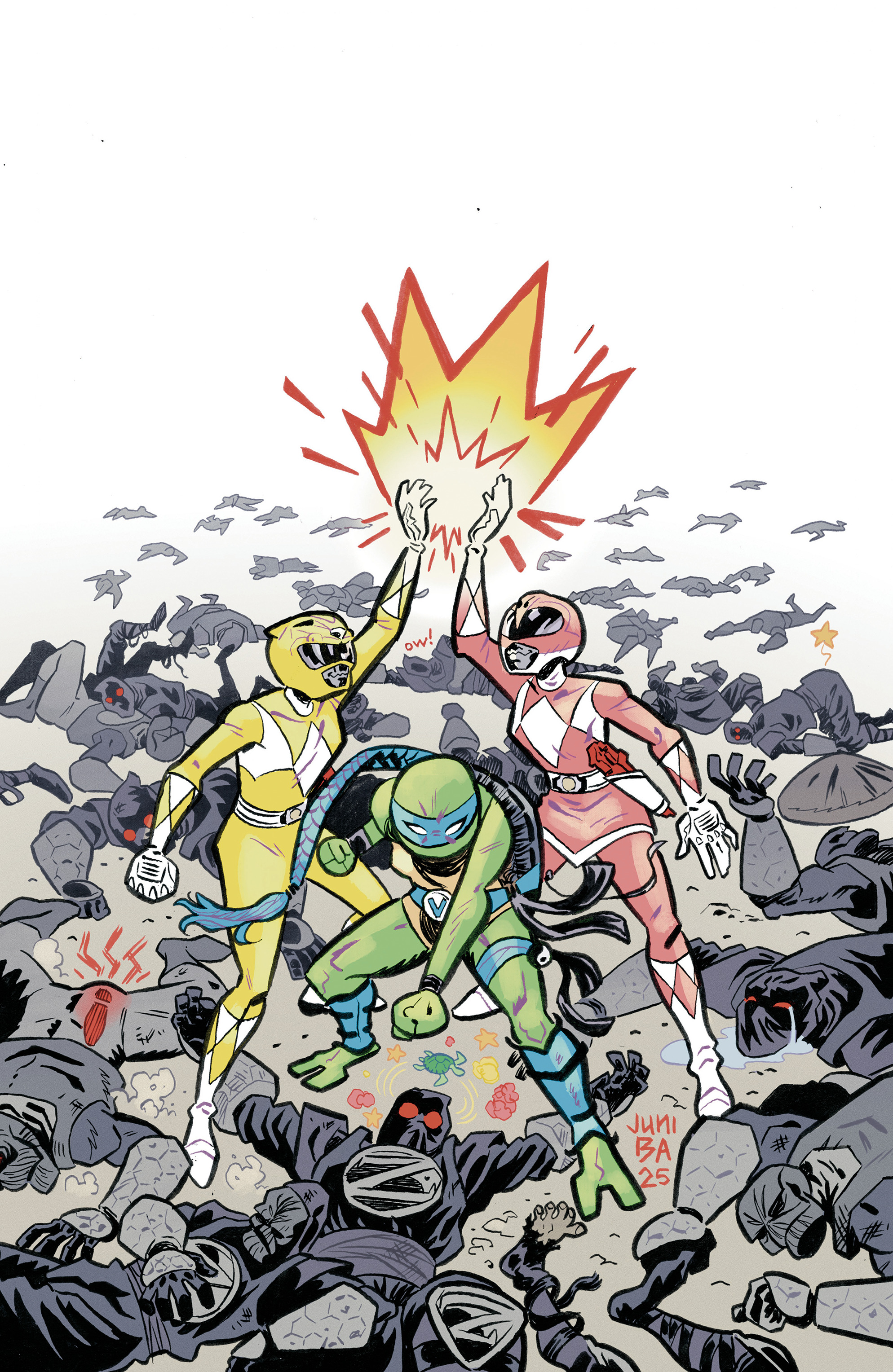 MIGHTY MORPHIN POWER RANGERS / TEENAGE MUTANT NINJA TURTLES III #05