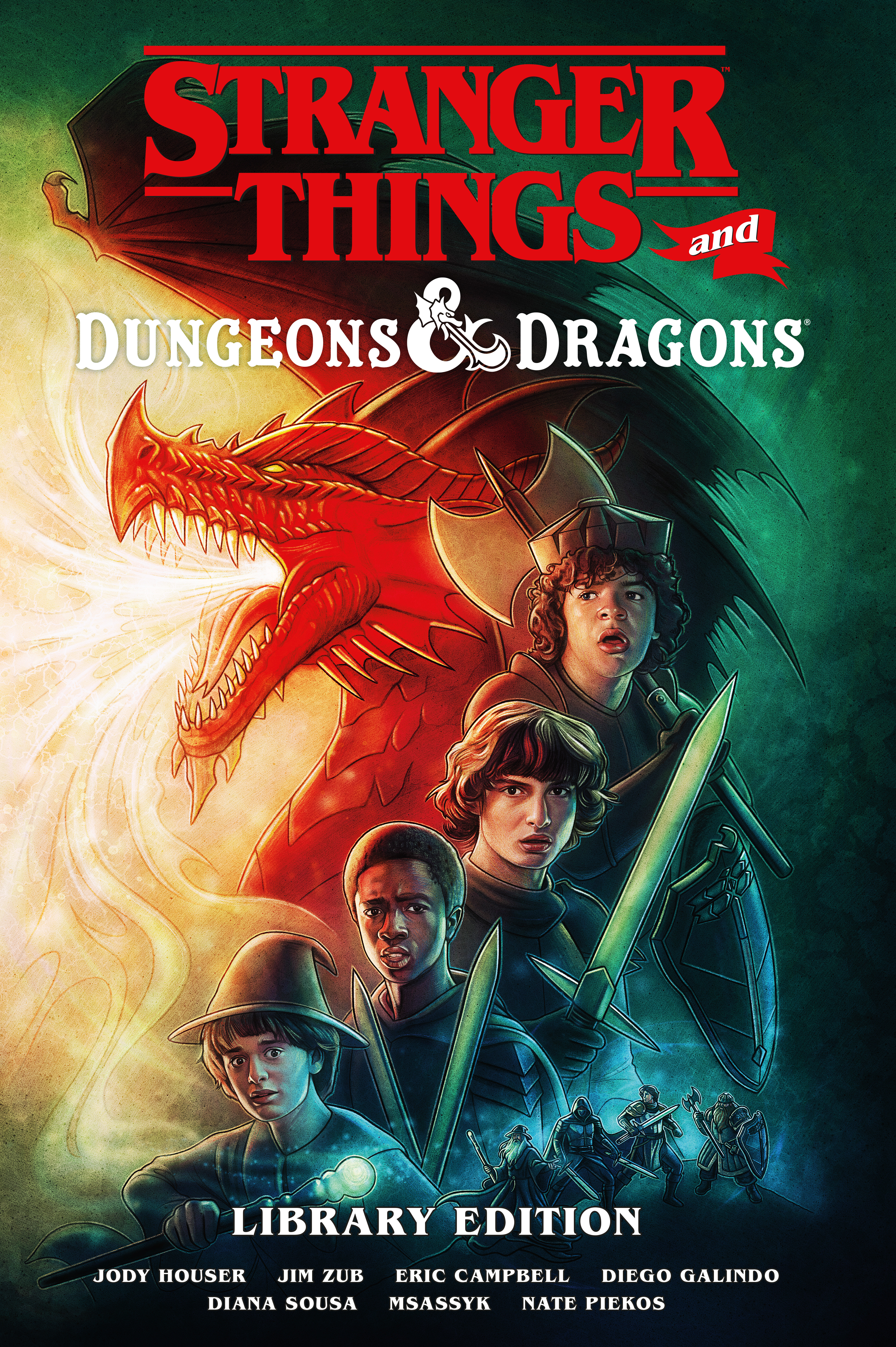 STRANGER THINGS AND DUNGEONS & DRAGONS LIBRARY EDITION HC