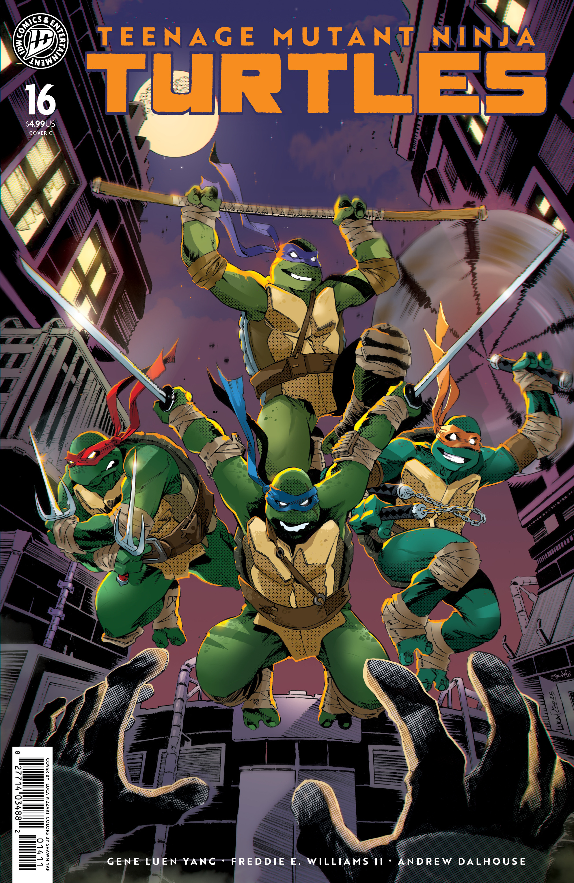 TEENAGE MUTANT NINJA TURTLES #16