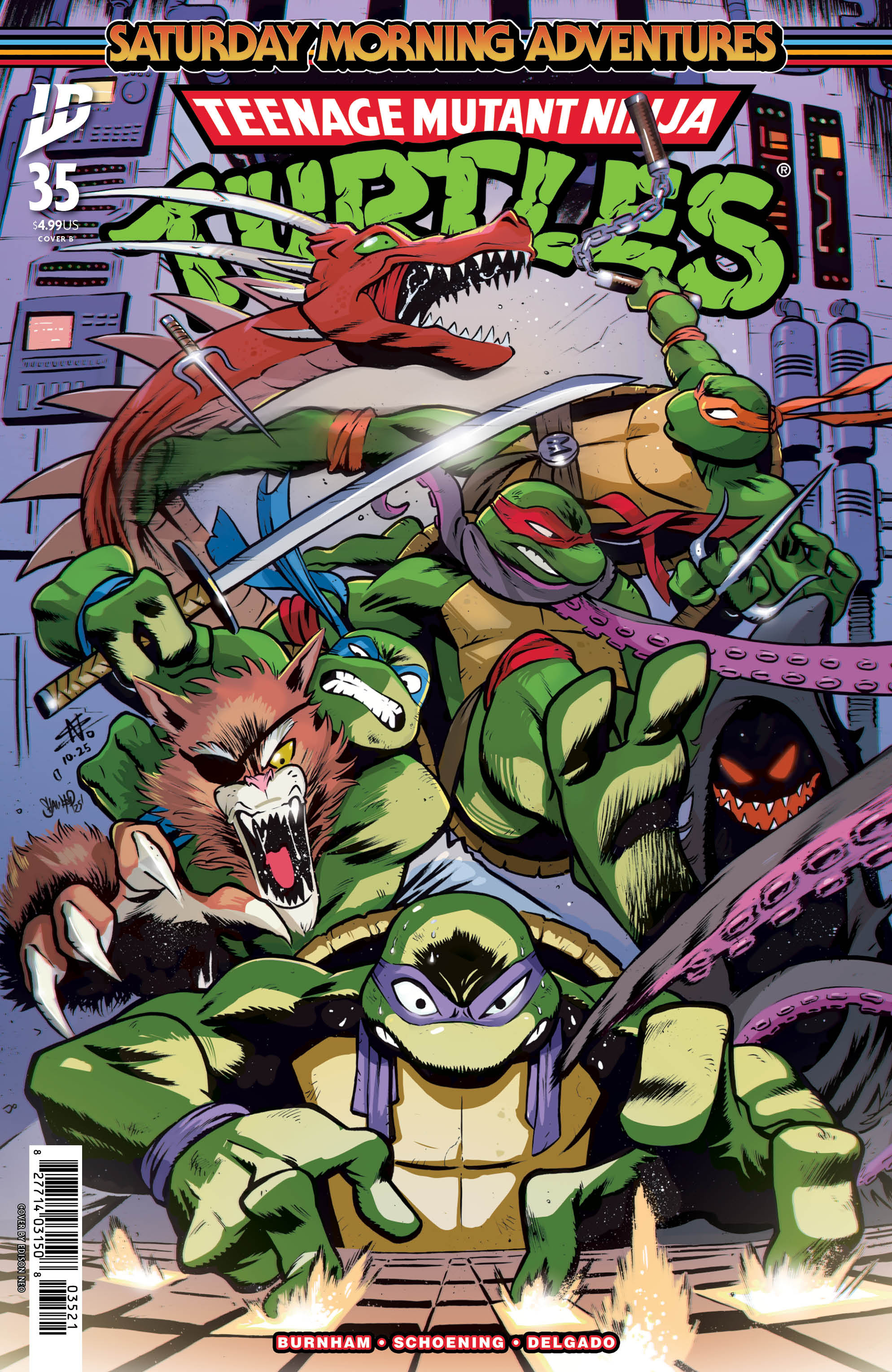 TEENAGE MUTANT NINJA TURTLES SATURDAY MORNING ADVENTURES #35