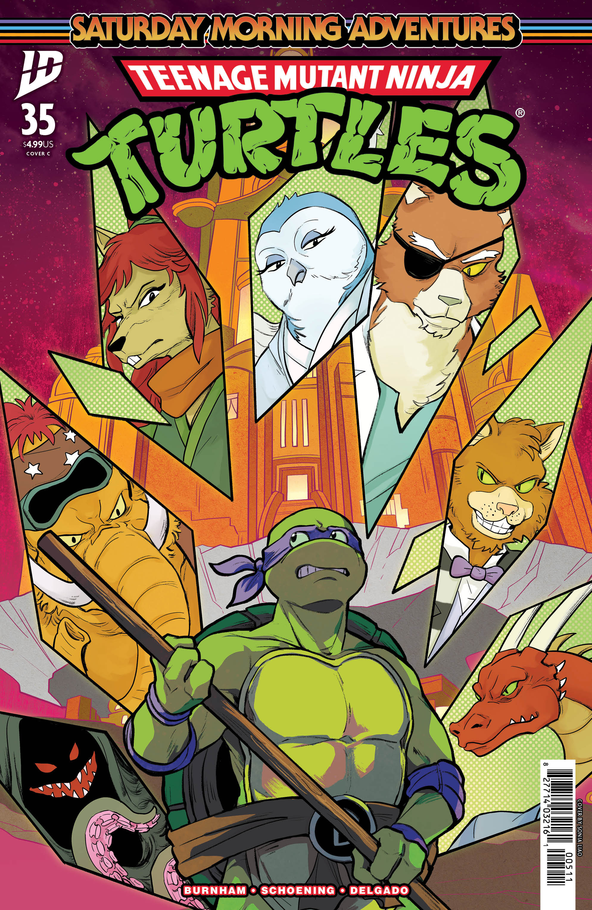 TEENAGE MUTANT NINJA TURTLES SATURDAY MORNING ADVENTURES #35
