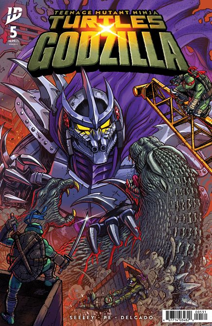 TEENAGE MUTANT NINJA TURTLES X GODZILLA #05