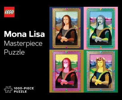 LEGO MASTERPIECE PUZZLE MONA LISA 1000 PIECE PUZZLE Previously Offered Thru Other Distributors #1