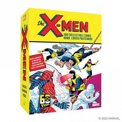MARVEL THE X-MEN 100 COLLECTIBLE COMIC BOOK COVER POSTCARDS Previously Offered Thru Other Distributors #1