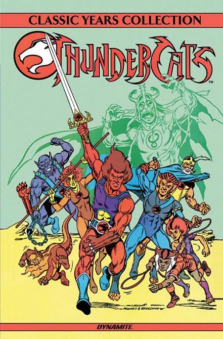 THUNDERCATS CLASSIC YEARS COLLECTION OMNIBUS HC CLASSIC COVER SIGNED BY BRETT BREEDING