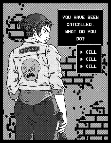 YOU HAVE BEEN CATCALLED WHAT DO YOU DO STICKER #1