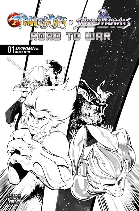 THUNDERCATS X SILVERHAWKS ROAD TO WAR (ONE SHOT) #1