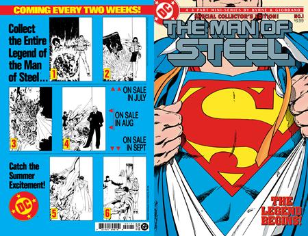 MAN OF STEEL FACSIMILE EDITION #1