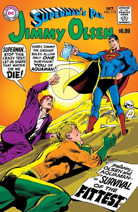 SUPERMANS PAL JIMMY OLSEN FACSIMILE EDITION #115