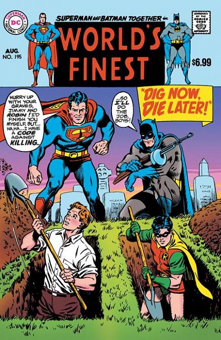 WORLDS FINEST COMICS FACSIMILE EDITION #195