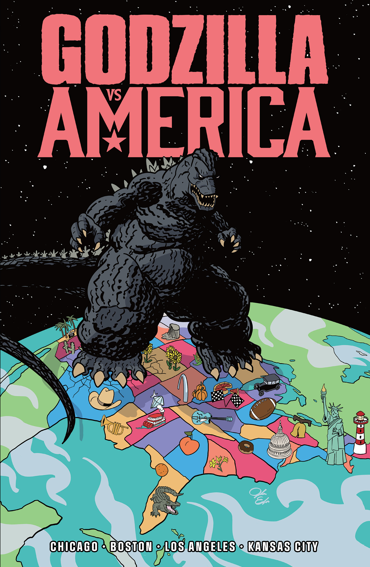 GODZILLA VS. AMERICA BOSTON, CHICAGO, KANSAS CITY, LOS ANGELES TP