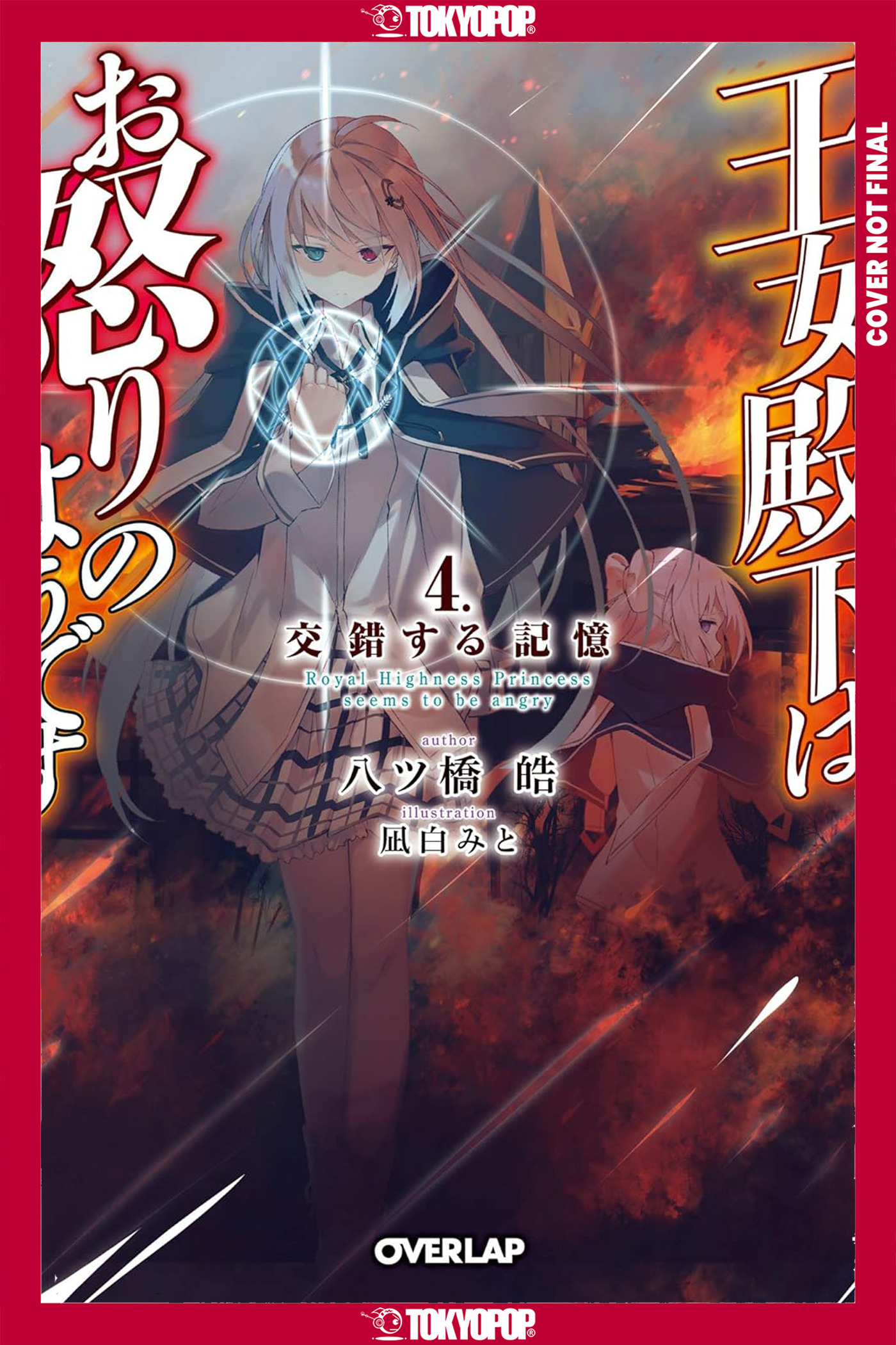 HER ROYAL HIGHNESS SEEMS TO BE ANGRY, VOLUME 04 (LIGHT NOVEL) TP